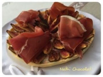Tarte aux figues et jambon cru Tarte aux figues et jambon cru