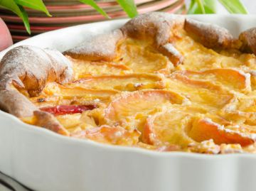 Clafoutis aux pêches Clafoutis aux pêches
