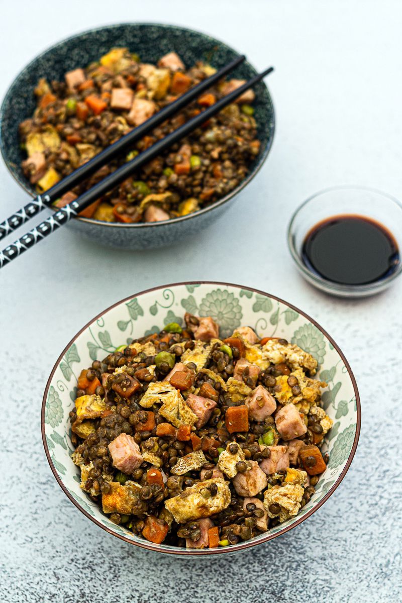Lentilles cantonaises au Cookeo Lentilles cantonaises au Cookeo