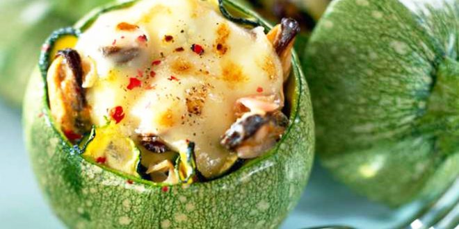 Gratin de moules et de courgettes Gratin de moules et de courgettes