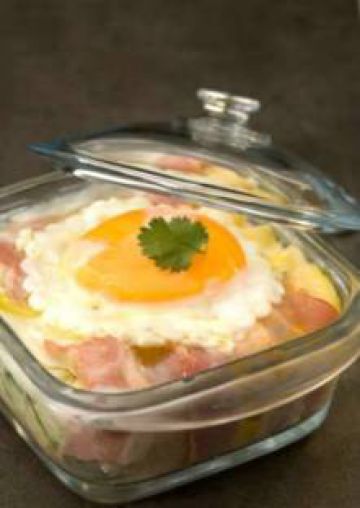Oeufs cocotte à l'italienne