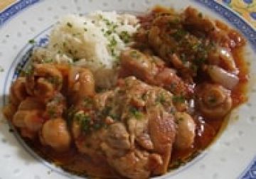 Poulet à l'espagnol Poulet à l'espagnol