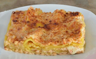 Lasagnes saumon et boursin