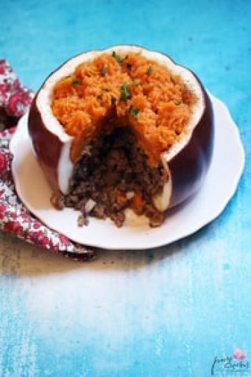 Hachis parmentier de patate douce Hachis parmentier de patate douce