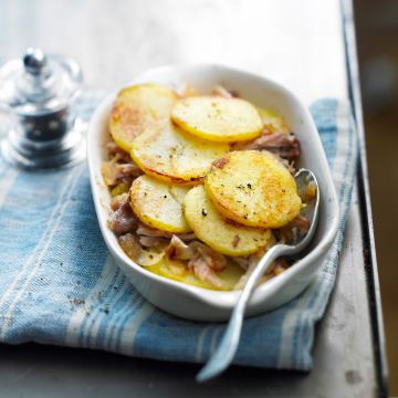 Gratin de pommes de terre au poulet Gratin de pommes de terre au poulet