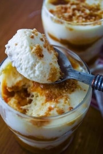 Tiramisu au caramel au beurre salé Tiramisu au caramel au beurre salé