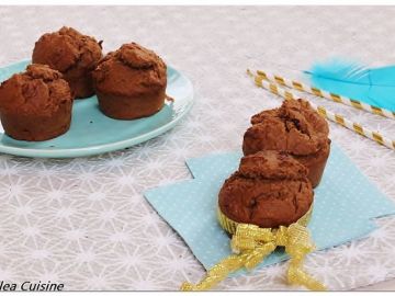 Muffins chocolat banane et noix de coco végan Muffins chocolat banane et noix de coco végan