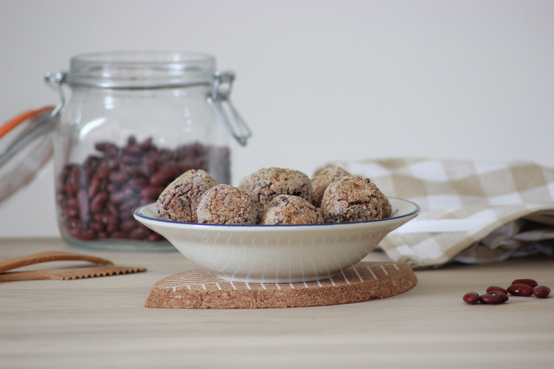 Boulettes de haricots rouges façon falafels Boulettes de haricots rouges façon falafels