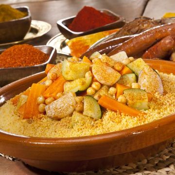 Couscous à l'agneau Couscous à l'agneau