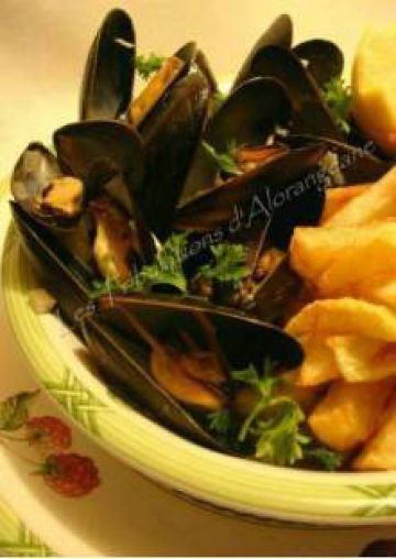 Moules marinières au vin blanc Moules marinières au vin blanc