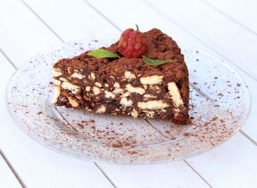 Gâteau au chocolat et petits-beurre Gâteau au chocolat et petits-beurre