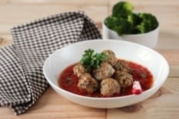 Boulettes de veau La Vache qui rit, sauce tomate Boulettes de veau La Vache qui rit, sauce tomate