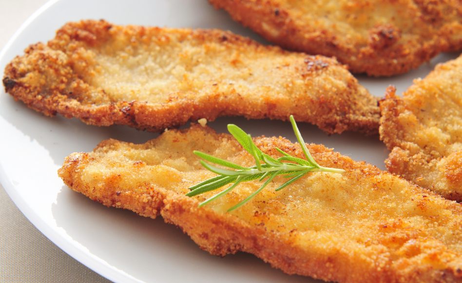 Escalope de veau à la Milanaise Escalope de veau à la Milanaise