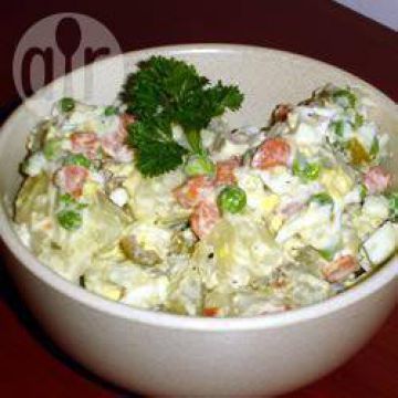 Salade de pommes de terre d'Argentine Salade de pommes de terre d'Argentine
