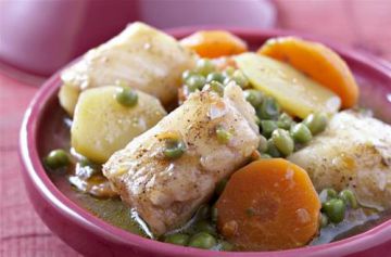 Cabillaud petits pois carottes Cabillaud petits pois carottes