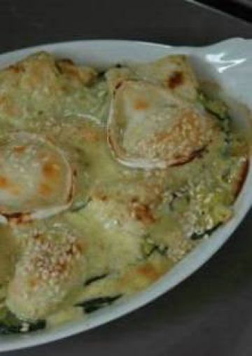 Cassolettes de courgettes et poulet au curry Cassolettes de courgettes et poulet au curry