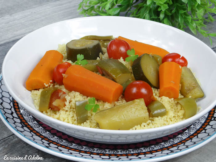 Couscous aux légumes végétarien Couscous aux légumes végétarien