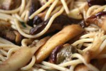 Spaghettis aux cèpes Spaghettis aux cèpes