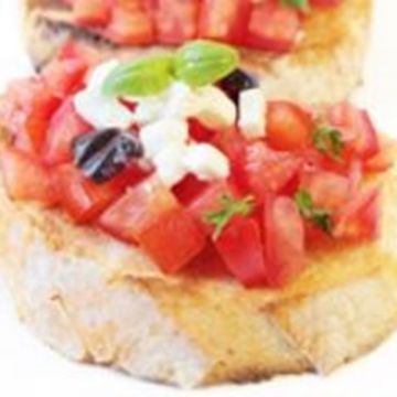 Tartines à l'italienne Tartines à l'italienne