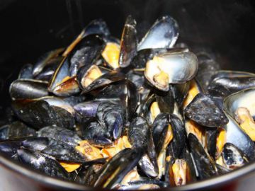 Moules au safran Moules au safran