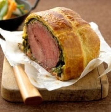 Filet de bœuf en croûte aux herbes Filet de bœuf en croûte aux herbes