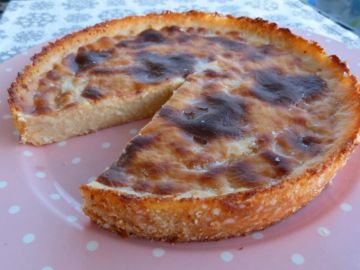 Flan pâtissier à la noix de coco Flan pâtissier à la noix de coco