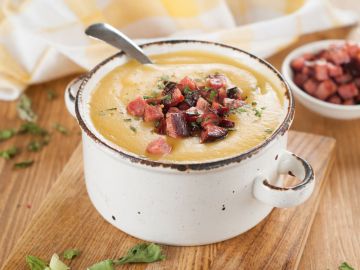 Soupe de légumes aux saucisses Knacki Soupe de légumes aux saucisses Knacki