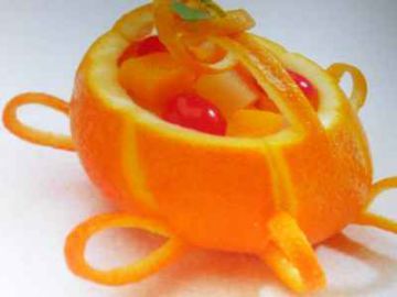 Orange surprenante 