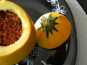 Courgette ronde farcie Courgette ronde farcie
