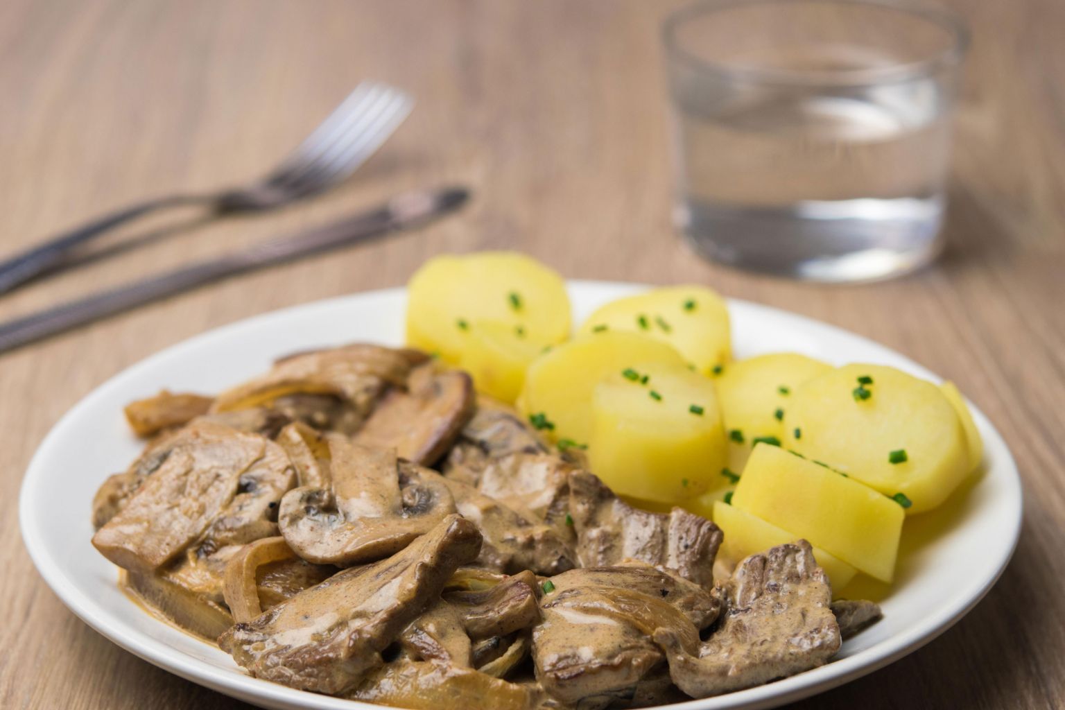 Boeuf à la Stroganoff Boeuf à la Stroganoff