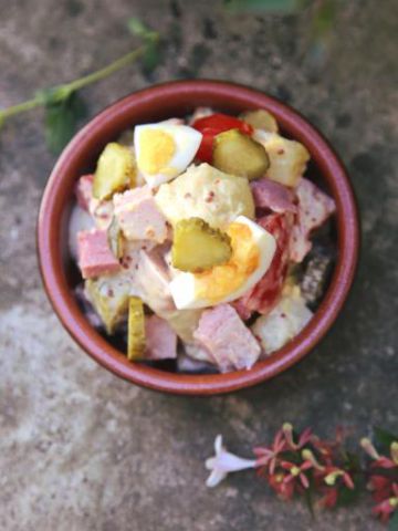 La salade piémontaise de Jean-Pierre La salade piémontaise de Jean-Pierre