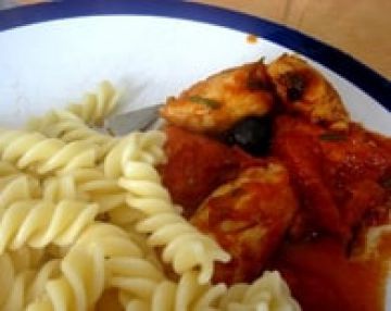 Poulet aux tomates Poulet aux tomates