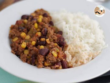 Chili con carne mexicain Chili con carne mexicain