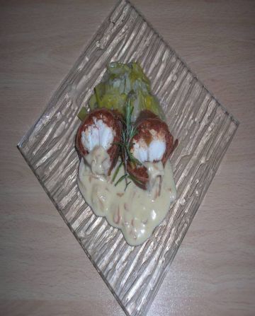 Tournedos de lotte au pesto 