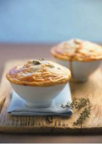 Gratin de poivrons à la pâte filo Gratin de poivrons à la pâte filo
