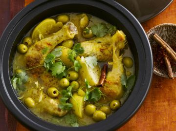 Poulet aux olives et citrons confits Poulet aux olives et citrons confits