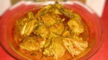 Poulet au lait de coco Poulet au lait de coco