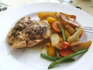 Papillottes de poulet au miel et à la moutarde Papillottes de poulet au miel et à la moutarde