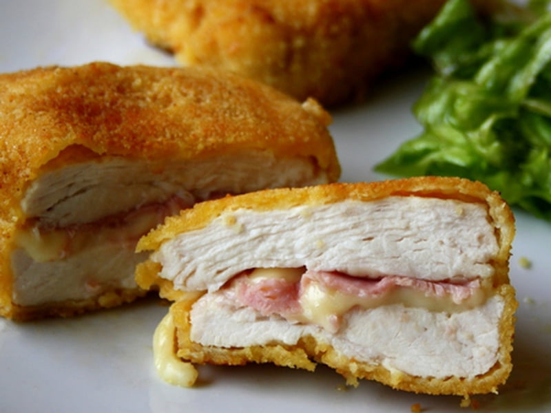 Chaussons panés (cordon bleu maison) Chaussons panés (cordon bleu maison)