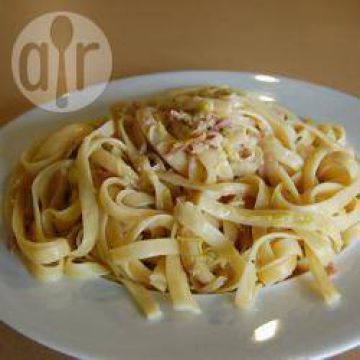 Pâtes au jambon et aux poireaux Pâtes au jambon et aux poireaux