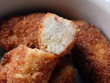Croquettes poulet & parmesan Croquettes poulet & parmesan