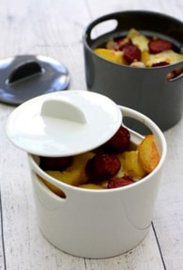 Gratin de pommes de terre façon raclette Gratin de pommes de terre façon raclette