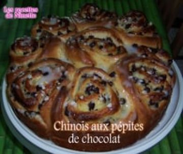 Gâteau chinois aux pépites de chocolat