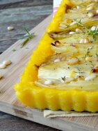 Tarte endives polenta Tarte endives polenta