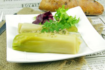 Poireaux vinaigrette Poireaux vinaigrette