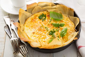 Clafoutis qui croustille aux fromages Clafoutis qui croustille aux fromages