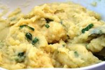 Purée de pommes de terre au citron Purée de pommes de terre au citron