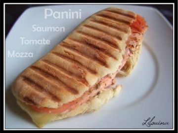 Panini au saumon fumé Panini au saumon fumé