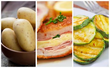 Cordon bleu aux courgettes et pommes de terre Cordon bleu aux courgettes et pommes de terre