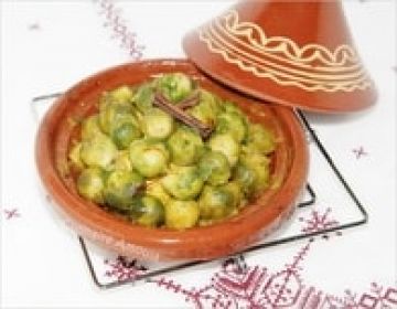 Tajine aux choux de Bruxelles Tajine aux choux de Bruxelles